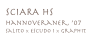 SCIARA HS
hannoveraner, ’07
salito x escudo I x graphit